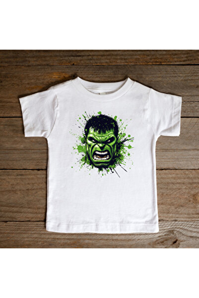 matelio Hulk Smash Kids T-Shirt Explosive Green