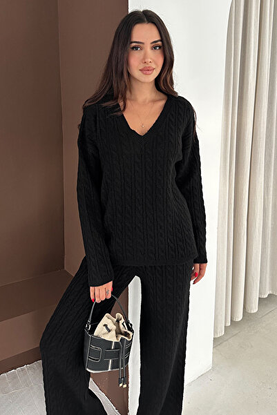 Noa Noa Women's Knitted Sweater Set – Cozy Texture