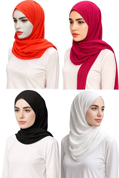 ALDAIYR 4 Pieces of Crepe Shawl