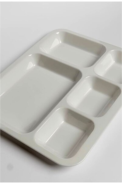 cc bin shihon 5-piece melamine breakfast plate, healthy and break-resistant, 33*28 cm