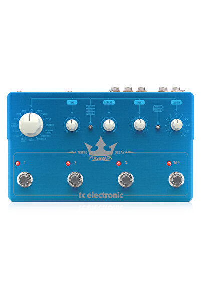 TC Electronic FLASHBACK TRIPLE Intuitive Three-Engine Pedalı