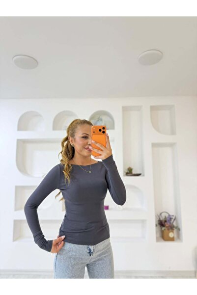 İrka Moda Buzi Kayık Yaka Bluz