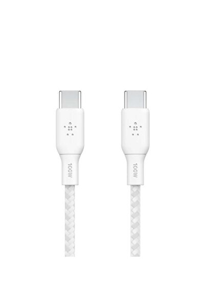 Belkin BoostCharge USB-C to USB-C Örgülü 100W Kablo 2M-Byz
