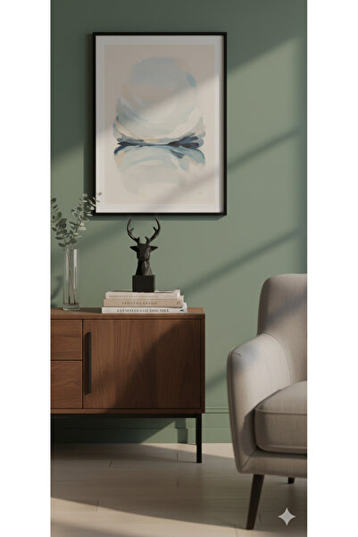 Dekoromi Kaideli Kübik Geyik Kafası Biblo (23x10cm) Modern Geometrik Heykel O...