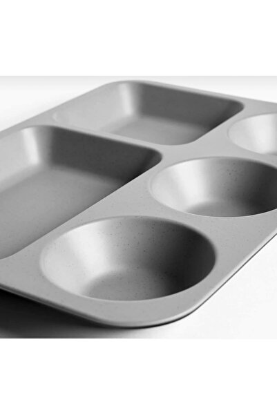 cc bin shihon 5-piece melamine breakfast plate, healthy and break-resistant, 33*28 cm