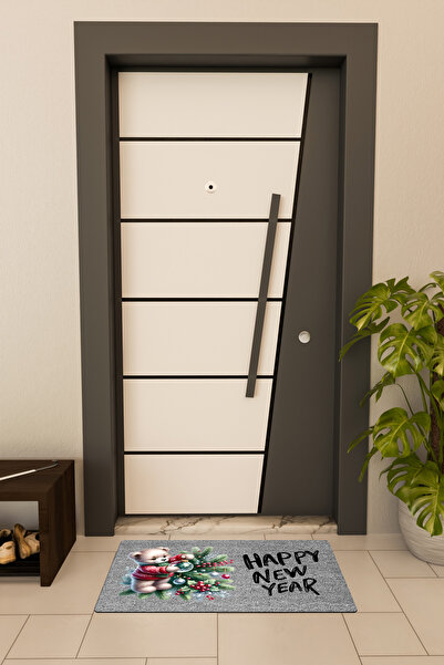 Dormot Високоякісний цифровий друк, Новий рік, Веселого Різдва, новорічна тематика, килимок для дверей