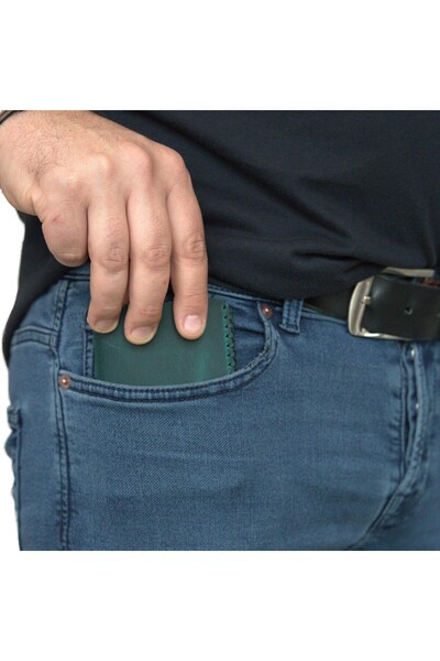 ELYK Creation Wallet, made of genuine leather, Jack M