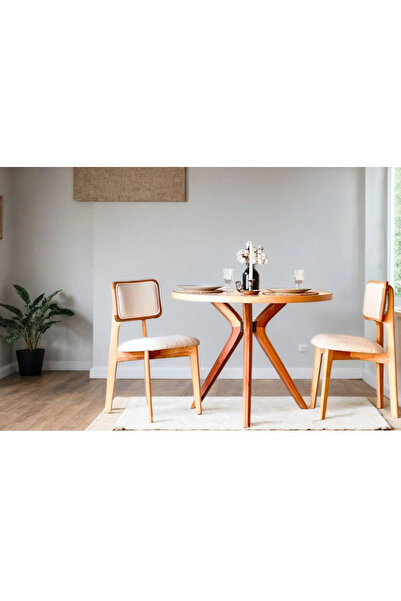 SEZBİL ahşap masa takımı bohem masa mutfak masa sandalye