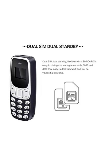 Nokai L8STAR Very Small Dual SIM Mobile Phone