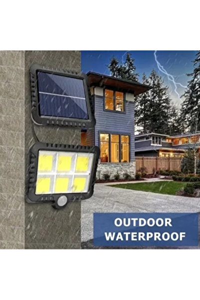 Teknova 250W LED Solar Lamp with Motion Sensor and Remote Control – Powerful, Autonomous and Economical Lighting