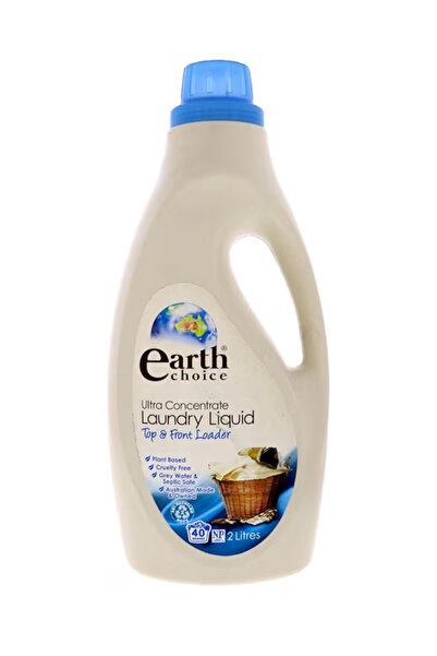 Earth Choice سائل غسيل مركز للغاية، تحميل أمامي، سعة 2 لتر