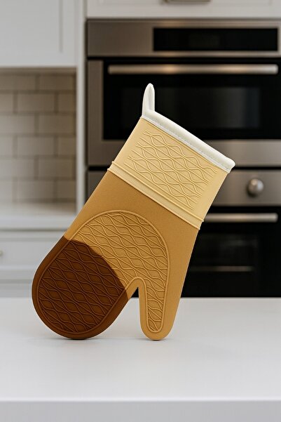 ELİFSU HOME Silicone Heat Resistant Non-Slip Oven Mitt