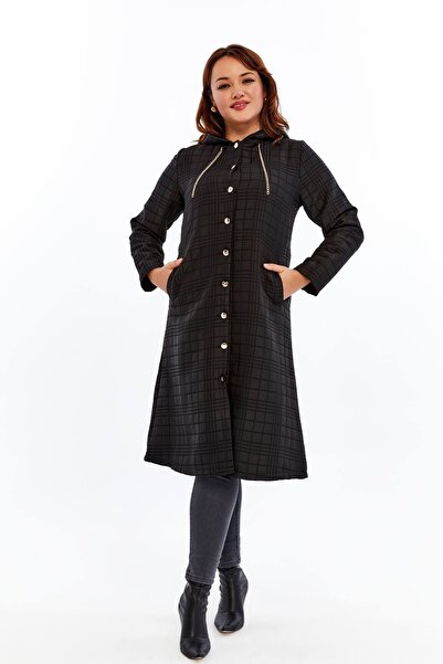 Laden Γυναικείο παλτό μεγάλου μεγέθους καπιτονέ ελαφρύ Mother υψηλής ποιότητας