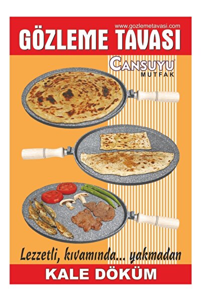 Yenimodam Kale Döküm Gözleme Tavası