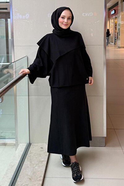 Ghisa Scarf Collar Wool Knitwear Tunic