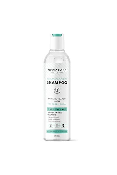 OEM PureBalance Shampoo for Oily Hair with Tea Tree & Lemon – Sulfate & Paraben Free (250 ml)