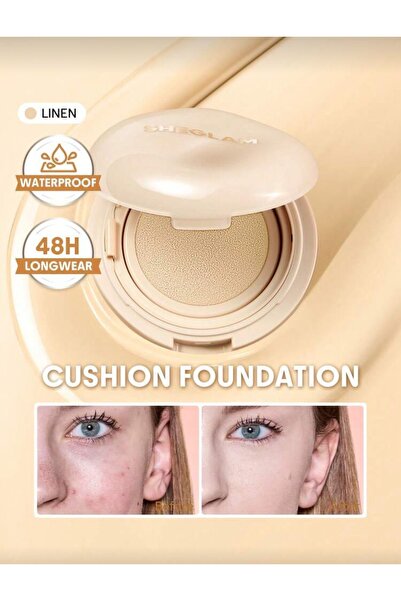 SHEGLAM lock & Go long lasting cushion foundation -linen