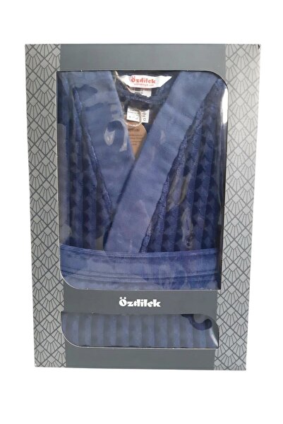 Özdilek Set halate de baie Circolare - Albastru închis