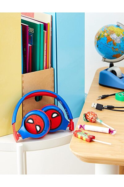 LEXIBOOK HPBT010SP Spiderman 2-in-1 Bluetooth Headphones