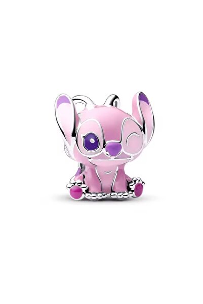 Lovecharm Gümüş Lilo ve Stitch Angel Charm