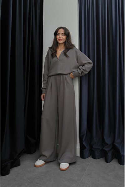 Havoş Anthracite Aley Modal Tracksuit Set