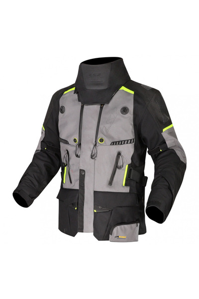 LS2 Apollo Coat Black-Grey-Neon Yellow