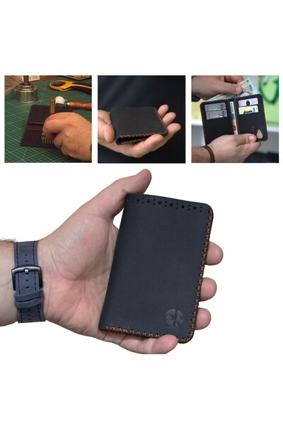 ELYK Creation Wallet, made of genuine leather, Jack M