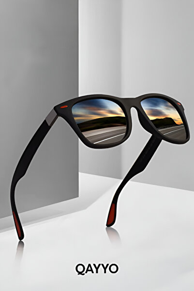 QAYYO Accessories Pint Polarized Unisex Black Luxury Sunglasses
