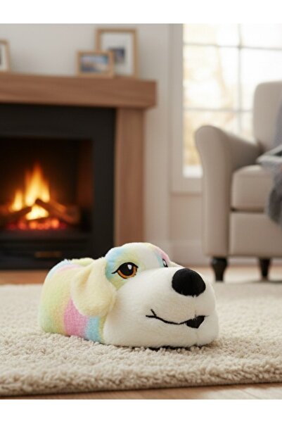 casso High Quality Soft Non-Slip Sole Cute Animals Plush House Slippers Home Boots