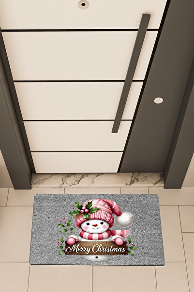 Dormot Високоякісний цифровий друк, Новий рік, Веселого Різдва, новорічна тематика, килимок для дверей