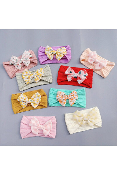 Superbaby Wide headband for girls - Colored bow