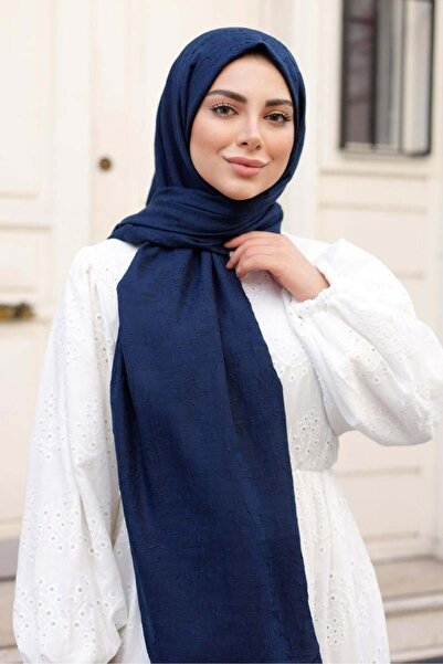 Avoria Gece Laciverti Bambu Kreş Şal