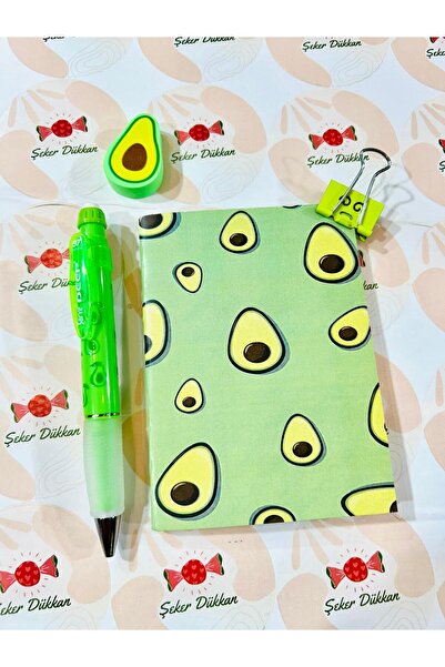 Serve Ananas 0.7 Uçlu Kalem Defter Silgi Seti