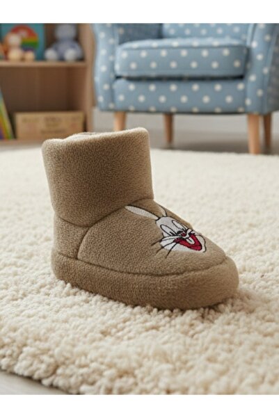 casso Children's Cute Animal Figure Slippers, Non-Slip Sole Kindergarten Nursery Shoes, Home Shoes