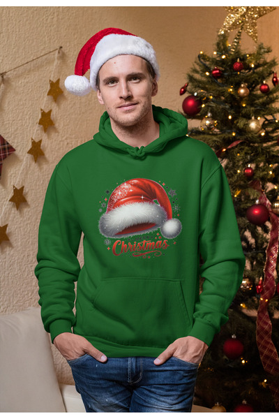 stil x SWEAT PENTRU BĂRBAȚI IMPRIMAT ANUL NOU tricou TEMATĂ DE CRĂCIUN