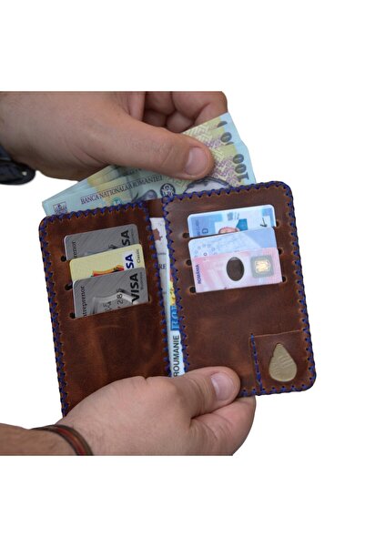 ELYK Creation Men's wallet made of genuine leather, Jack L