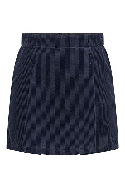 ONLY Onlpippa Cord Skirt Otw Women's Blue Skirt - 15358216