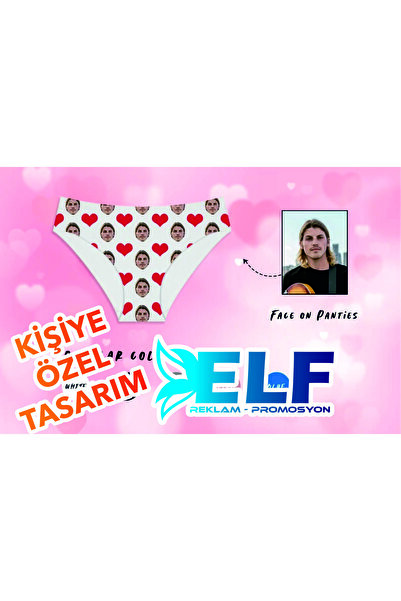 ELF REKLAM Kişiye Özel Resimli Külot