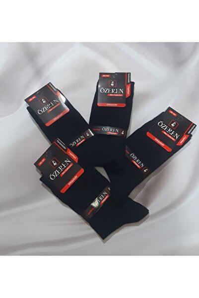Butik Navy Blue 4-Pack 75% Cotton 20% Lycra 5% Elastane Men's Socks