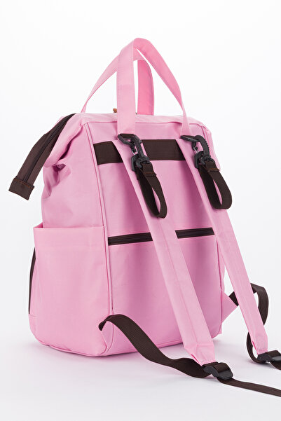 Lui Baby Mother Baby Care Backpack with Strap Attachment and Mommy Bag Shoulder Bag Set of 2 with Keychain Gift