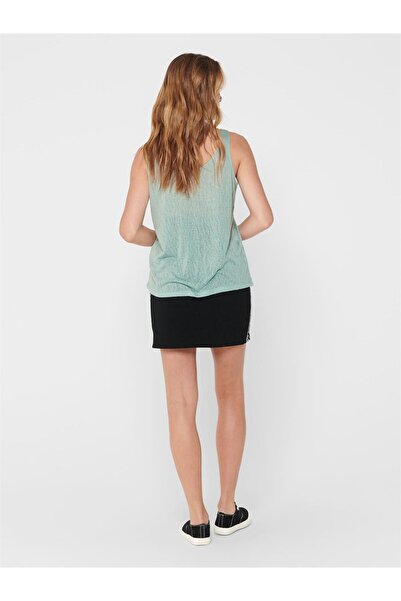 ONLY Onlfrida Tank Topjrs Noos Women's Blue Tank Top - 15194667