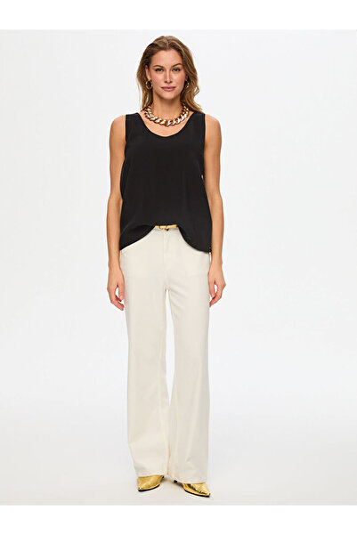 Faik Sönmez Yuvarlak Yaka Modallı Atlet W26ATL014