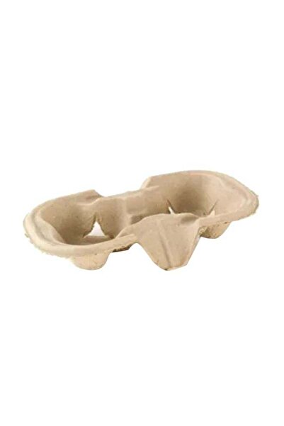 GENERIC4 Abu Sahm Paper Cup Holder 50 Pieces - Brown
