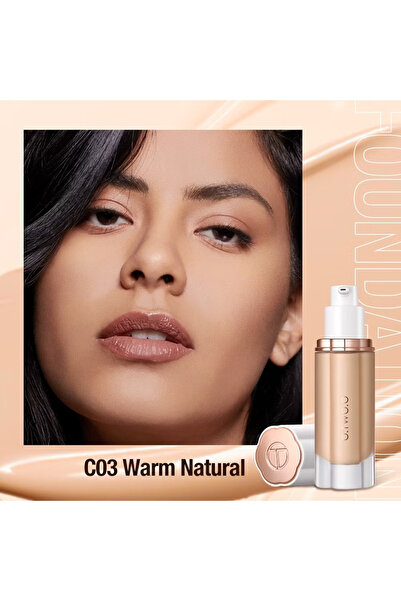 O.TWO.O Cosmetics Soft Mist Locking Foundation (Color#03 Warm Natural)