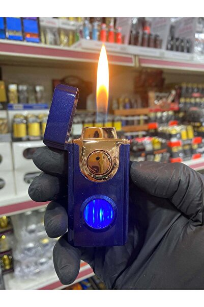 tutuştur Sese Duyarlı Şarjlı Gazlı Çift Yanar Çakmak