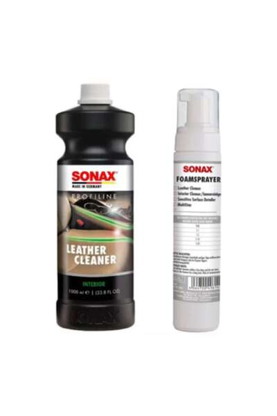 Sonax Profiline Leather Care 1L + Foam Sprayer 250ml - Leather Care Kit
