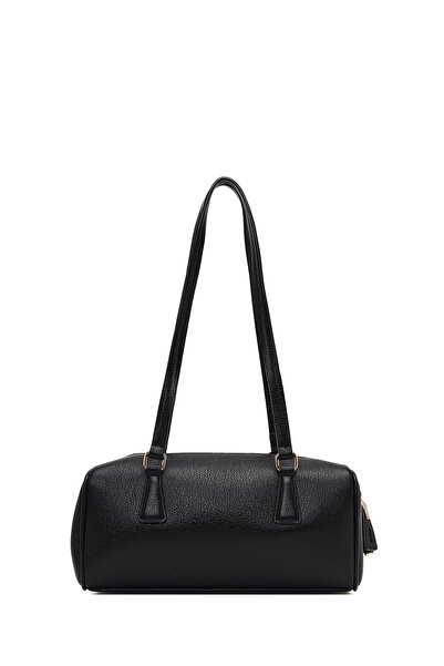 Derimod Women's Black Shoulder Bag with Accessories 25Abd281618