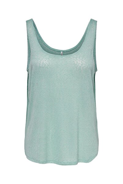 ONLY Onlfrida Tank Topjrs Noos Women's Blue Tank Top - 15194667
