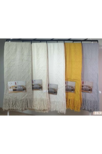 Reiashn Blanket, shawl, decorative cover for sofa and bed, 2*10+127*cm, 152