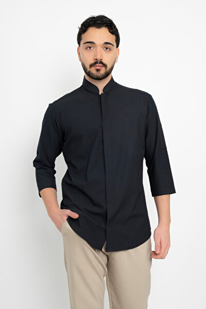 DAŞ ÜNİFORMA Çizgili Klasik Aşçı Şef Gömlek Aşçı Uniforma (Chef Gömlek) Perso...